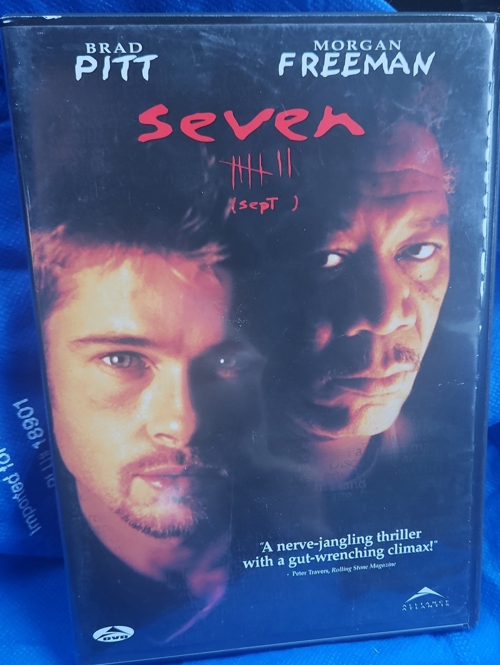 🌟3/$25🌟 Seven (Se7en) DVD – Brad Pitt & Morgan Freeman